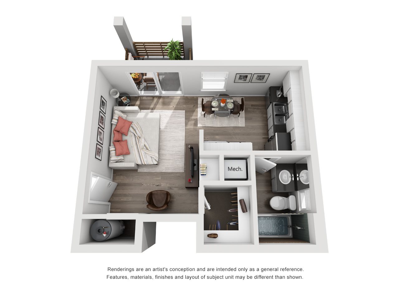 E1 Floor Plan 1